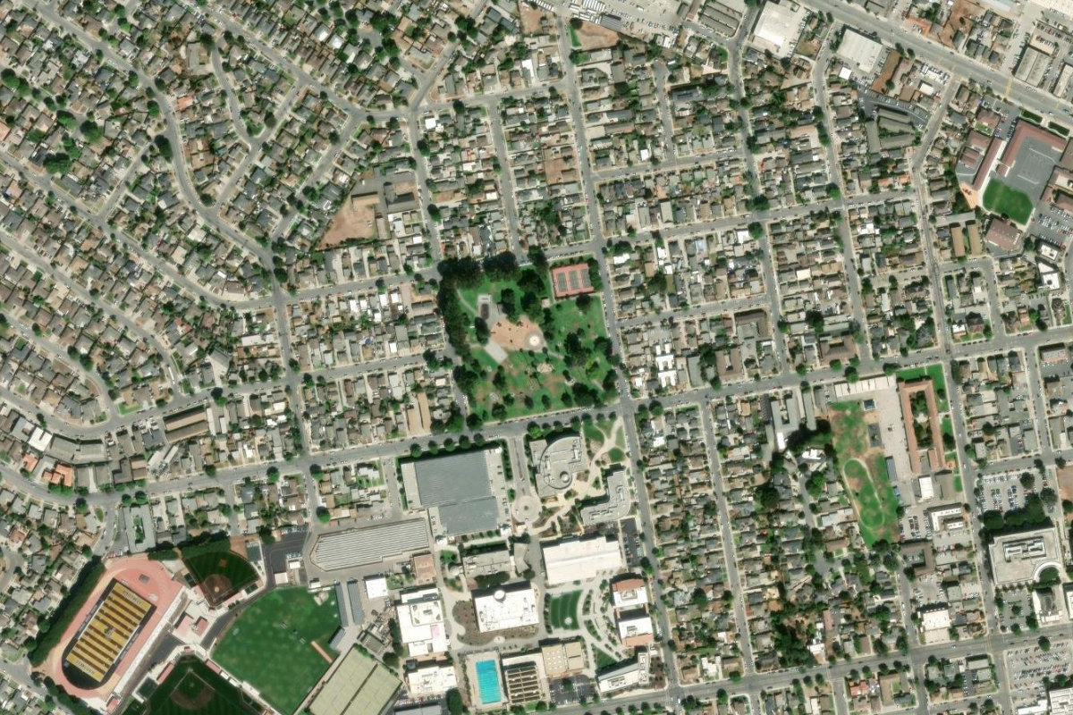 Homes and tree-lined streets in South Salinas.