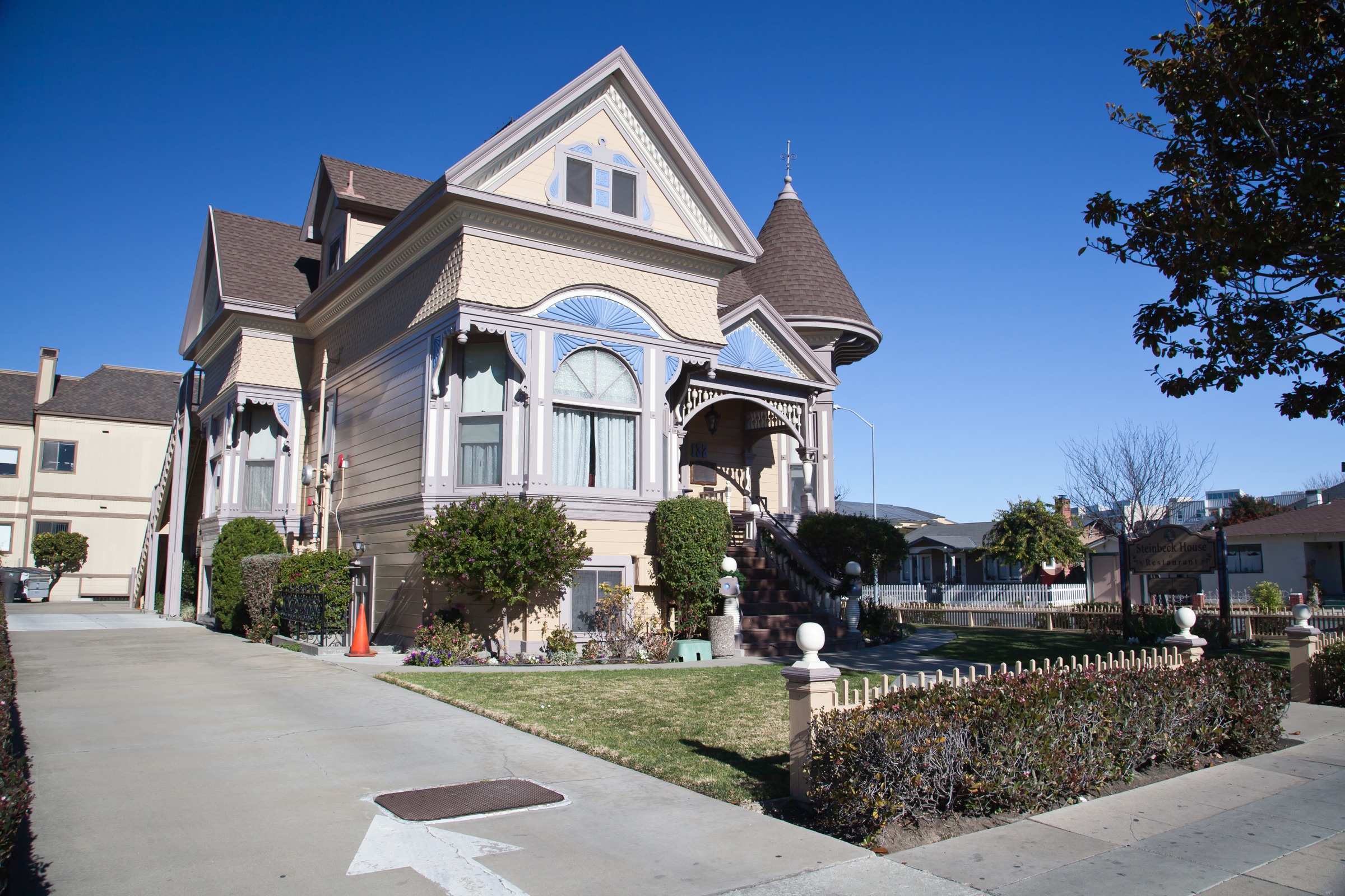 The historic Steinbeck House in Salinas, California
